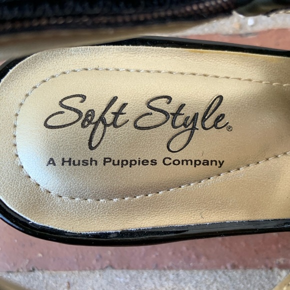 Soft Styles by Hush Puppies Black Slingback Shoes - Picture 8 of 9